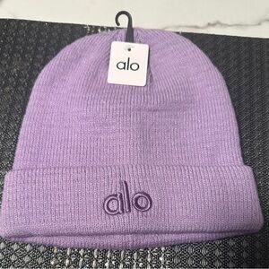 ALO Yoga Lavender Knit Hat